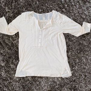 Lucky brand quarter sleeve top
